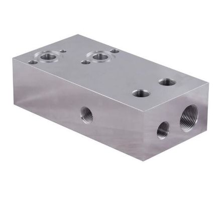 High Precision Aluminum Extrusion Part for CNC Machining of Door Handle Plate in Ningbo