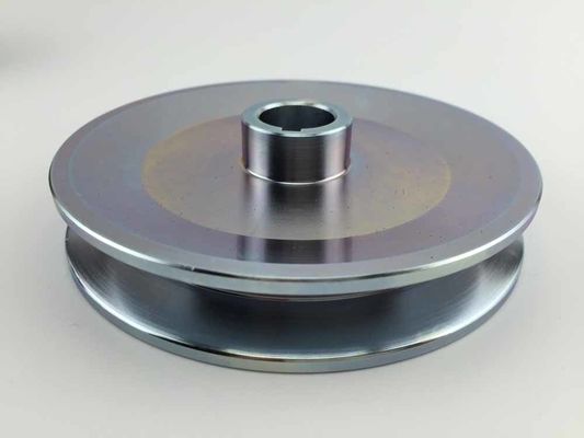Technic Cold Extrusion and Lathing Steel Pulley Part with Zinc Galvanized Exporter