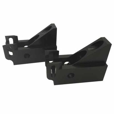 Customized Black Hard Anodized Aluminum CNC Machining Fixture with RoHS Certification