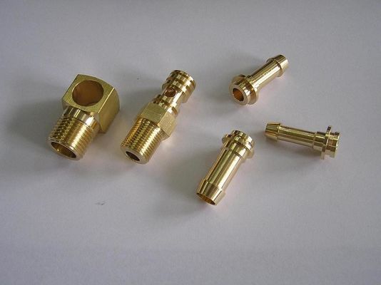 Customized CNC Machining of Brass Nut Part with ASTM Standard and /-0.05mm Tolerance