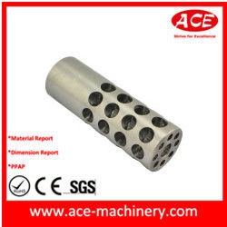Customized CNC Machining of Brass Nut Part with ASTM Standard and /-0.05mm Tolerance