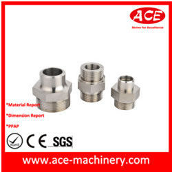 Customized CNC Machining of Brass Nut Part with ASTM Standard and /-0.05mm Tolerance