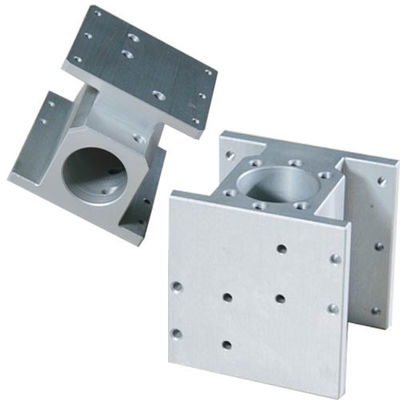 RoHS Certified Precision Parts CNC Machining Manifold Block with Customized Design