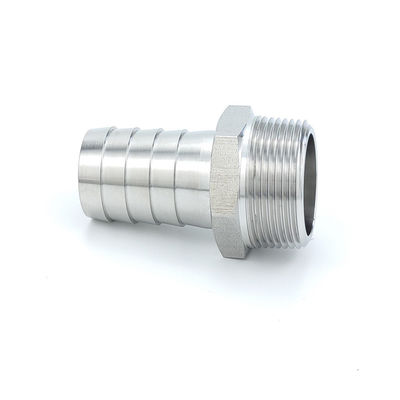 CNC Turning of Thread Nut Part High Precision RoHS Certified Custom Designs Accepted