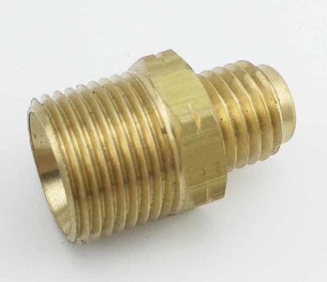 CNC Machining of Brass Screw Fitting Model NO. CM202 Customization for Your Requirements