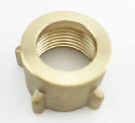 CNC Machining Part of Customized Copper Cap for Metal Processing Machinery Parts
