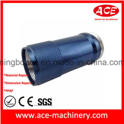 Precision Machining Metal Processing Machinery Parts Anodized Bush CNC Machining Part