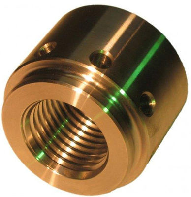Screw Fitting Copper CNC Milling Part CM105 for Metal Processing Machinery Parts