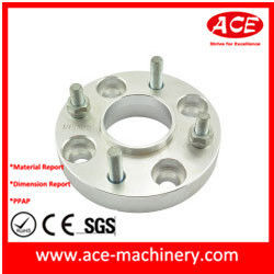Aluminum CNC Machining Fixture Part with /-0.05mm Tolerance and Customization Request
