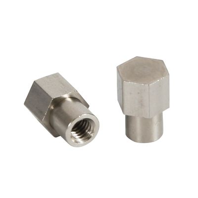 Precision Nuts CNC Machined on CNC Lathe for Custom Applications