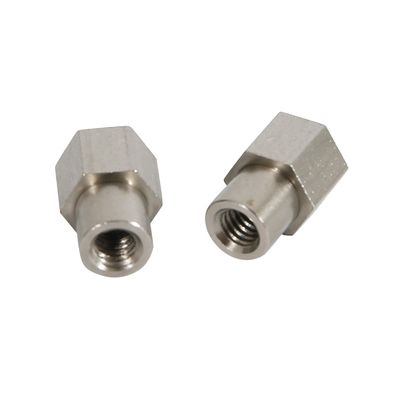 Precision Nuts CNC Machined on CNC Lathe for Custom Applications