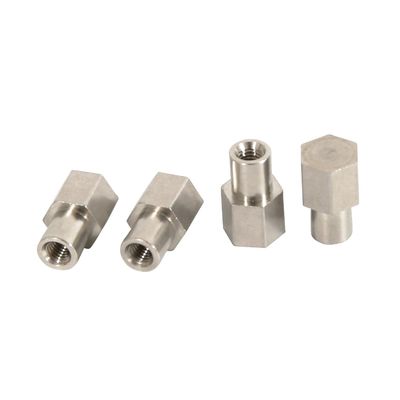Precision Nuts CNC Machined on CNC Lathe for Custom Applications