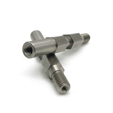 Custom CNC Machined Turned Lathe Part of Stainless Steel Shaft Parts in Ningbo Market