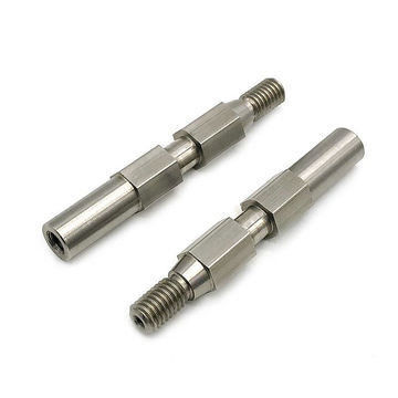 Custom CNC Machined Turned Lathe Part of Stainless Steel Shaft Parts in Ningbo Market