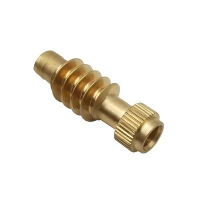 Customized CNC Machining Metal Brass Knurled Nut Thread by OEM in with and Standard