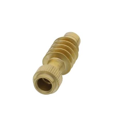 Customized CNC Machining Metal Brass Knurled Nut Thread by OEM in with and Standard