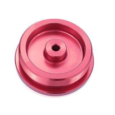 ACE-S061501 Red Anodize High Precision Customized Aluminum Machine Part for UTV/ATV Shocks