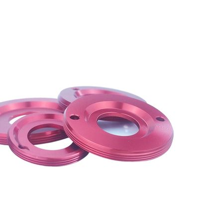 ODM Red Anodized Aluminum Shock Parts for UTV ATV Made of Stainless Steel and Samples