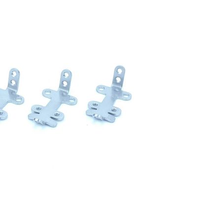 RoHs Compliant Sheet Metal Braces for Wood or Metal Mounting CNC Machined and Durable