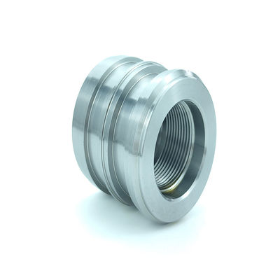 CNC Machined Iron Hydraulic Cylinder Threaded Heavy Piston with RoHS Certification