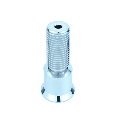 Precision Machining Thread with Powder Coating and Zinc Plating Surface Treatment