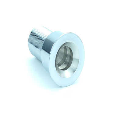 Precision Machining Thread with Powder Coating and Zinc Plating Surface Treatment