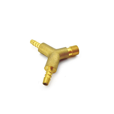 Customized Precision Machining Brass Fitting with ASTM Standard and Metal Material