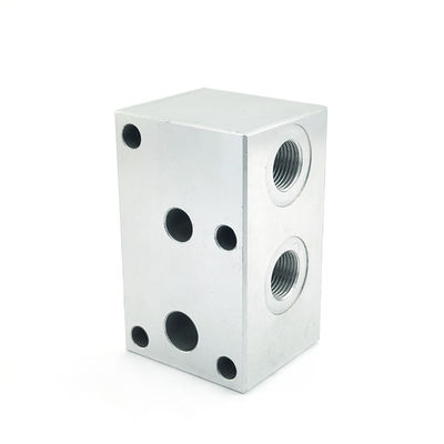 ACE-S10031 Customized Precision Machinery Aluminum Hydraulic Blocks for OEM Services