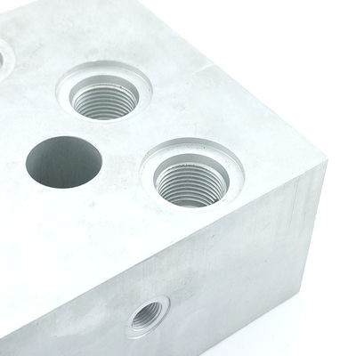 ODM Precision Machinery Custom Made Anodized Aluminum Hydraulic Valve and Special Blocks
