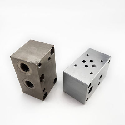 High Precision Customed Manifold Block of Hydraulic Parts for CNC Machining in Ningbo