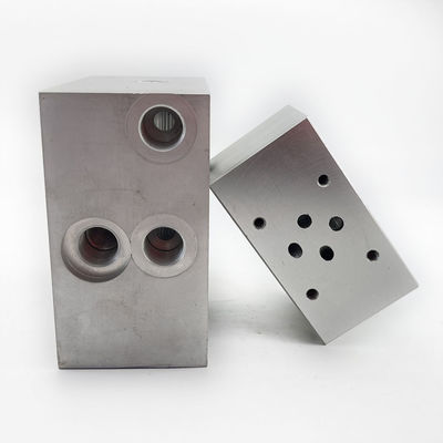 High Precision Customed Manifold Block of Hydraulic Parts for CNC Machining in Ningbo