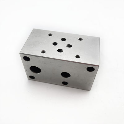 Customized CNC Machined Valve Adaptors Hydraulic Manifold Block for Hydraulic Systems
