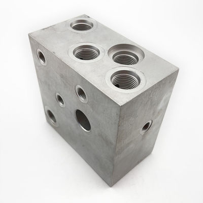 ACE S10046 Custom CNC Machining Aluminum Valve Hydraulic Manifold Block for Assurance