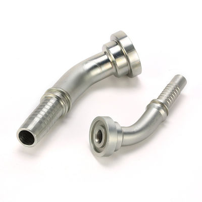 Metal Connector Hydraulic Fittings for Customized Carbon Steel Flange Hose Pipe Parts