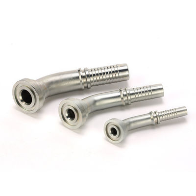 Metal Connector Hydraulic Fittings for Customized Carbon Steel Flange Hose Pipe Parts