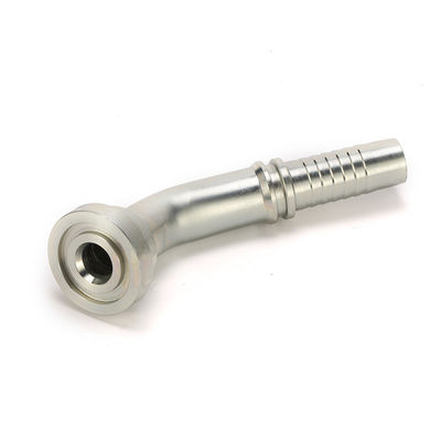 Metal Connector Hydraulic Fittings for Customized Carbon Steel Flange Hose Pipe Parts