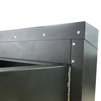 Steel Fabrication Industry ACE-SP015 Waterproof Black Mailbox of OEM Sheet Metal
