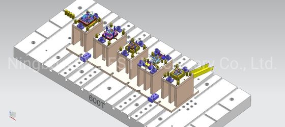 Sheet Metal Stamping Mould Development with Tolerance /-0.10mm and Powder Coating