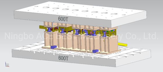 Sheet Metal Stamping Mould Development with Tolerance /-0.10mm and Powder Coating
