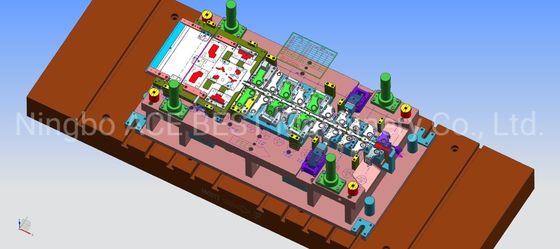 Sheet Metal Stamping Mould Development with Tolerance /-0.10mm and Powder Coating