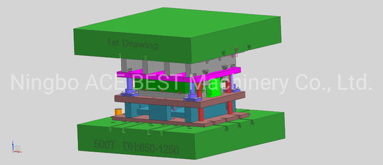 OEM Metal Stamping Mould Progressive Mould Customized Request /-0.10mm Tolerance