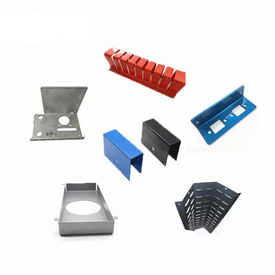 Customized Precision Sheet Metal Box Stamping Molded Parts with Black Powder Coating