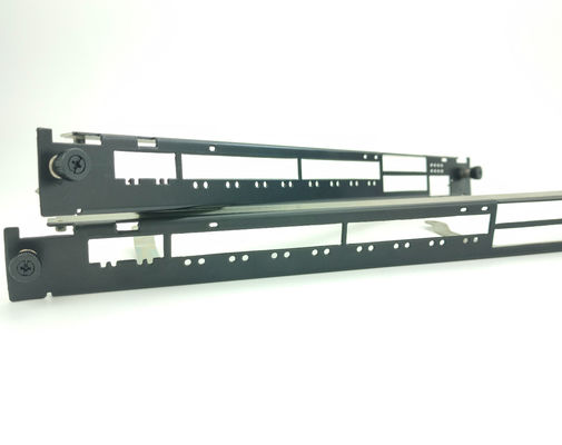 Custom Sheet Metal Stamping Bracket with Powder Coated Finish and /-0.10mm Tolerance