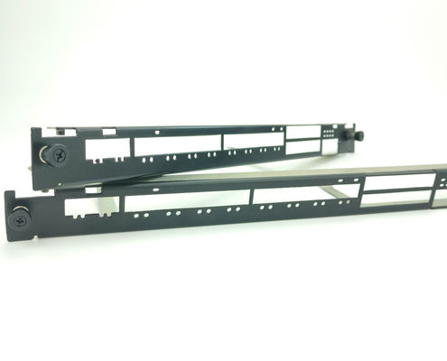 Custom Sheet Metal Stamping Bracket with Powder Coated Finish and /-0.10mm Tolerance