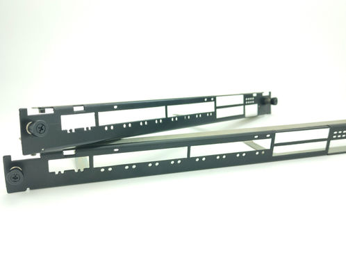 Custom Sheet Metal Stamping Bracket with Powder Coated Finish and /-0.10mm Tolerance
