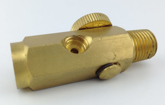 Metal Processing Machinery Parts Copper Part CNC Machining with Tolerance /-0.04mm