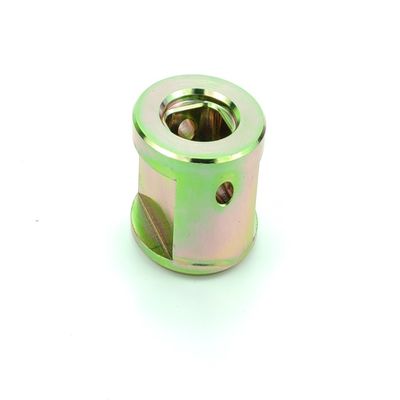 Customized ISO 9001 CNC Machining Part of Coupling with Burr Cleaned Surface Finish