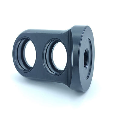 Precision Machined Shock Absorber Piston End Cap Guide with Customized Surface Finish