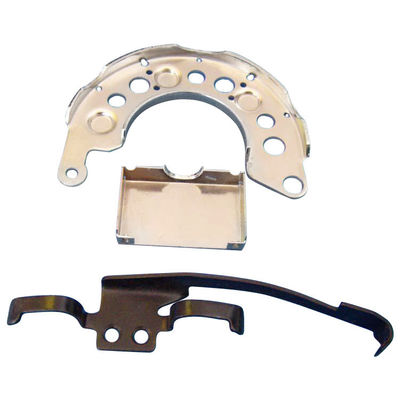 Black Powder Coating Slide Part Spring Stamping Hardware for Customized Manufacturing