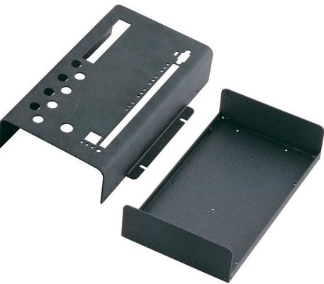 Black Powder Coating Hardware Stamping with 0.02mm Tolerances and Forming Process